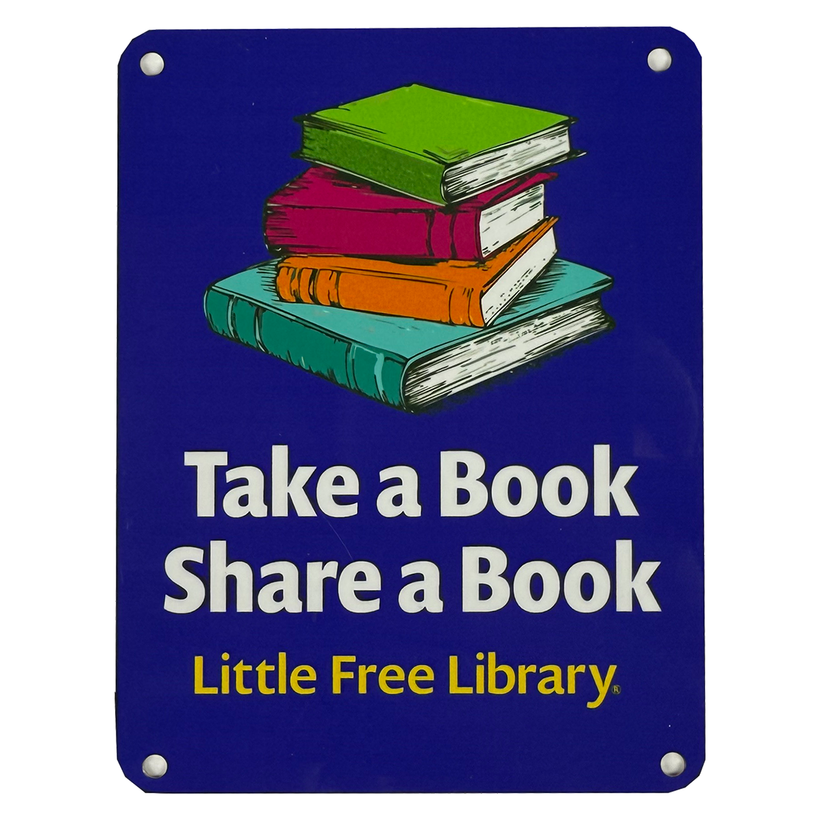 Take a Book Share a Book Sign – Little Free Library
