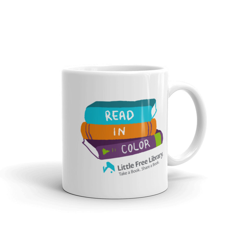 Read in Color Mug – Little Free Library, image size:1000x1000