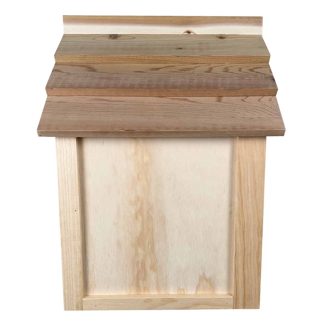 Cedar Roof Unfinished Little Free Library