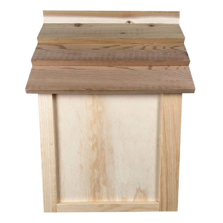 Cedar Roof Unfinished Little Free Library