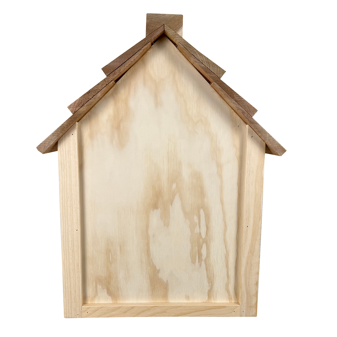 Cedar Roof Unfinished Little Free Library