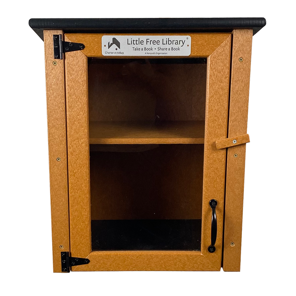Composite Two Story Cedar Kit Little Free Library