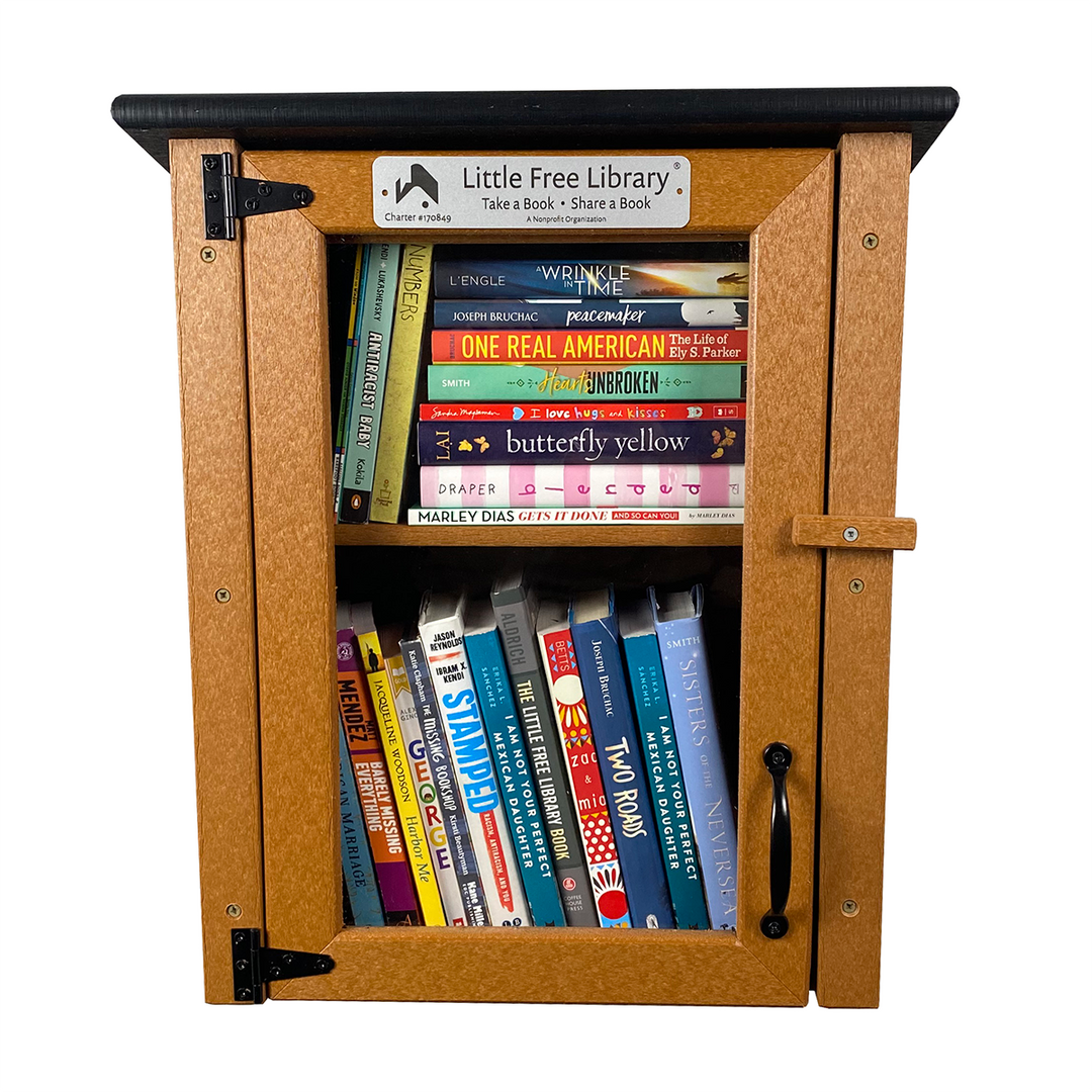 Composite Two Story Cedar Kit Little Free Library