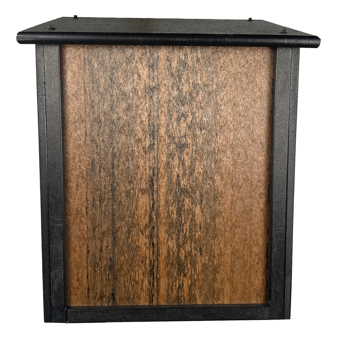 Composite Two Story Walnut Little Free Library