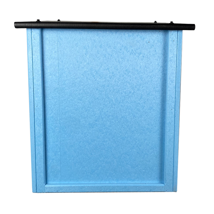 Composite Two Story Light Blue Little Free Library