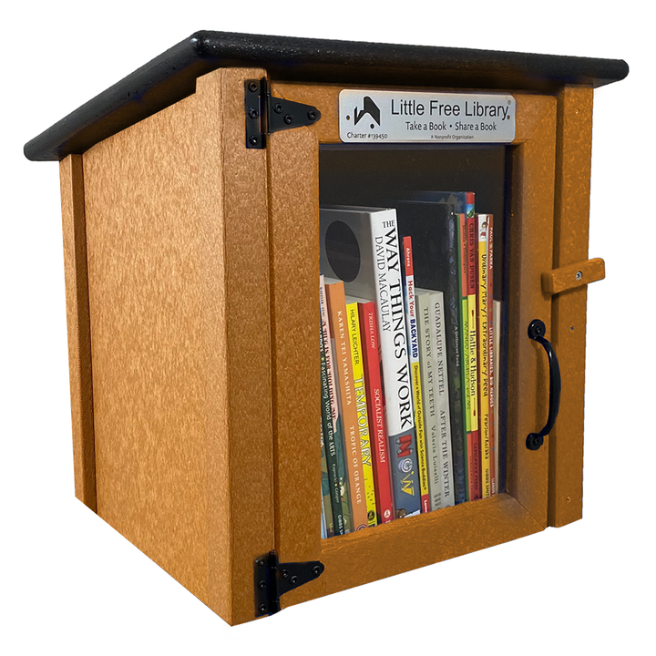 Composite One Story Cedar Little Free Library