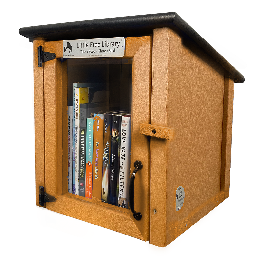Composite One Story Cedar Little Free Library