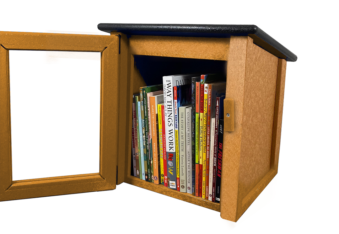 Composite One Story Cedar Little Free Library