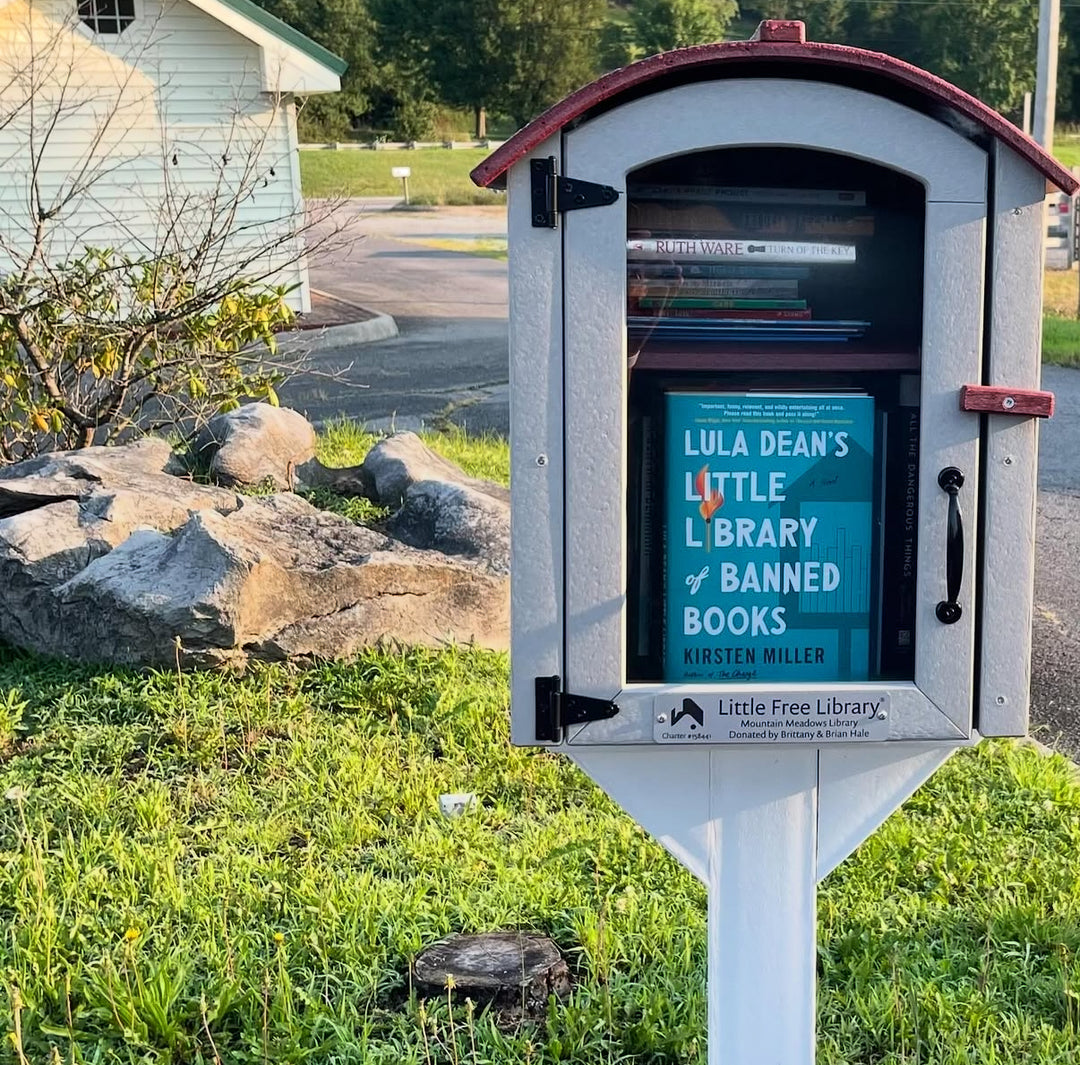 Composite Two Story Arched Little Free Library