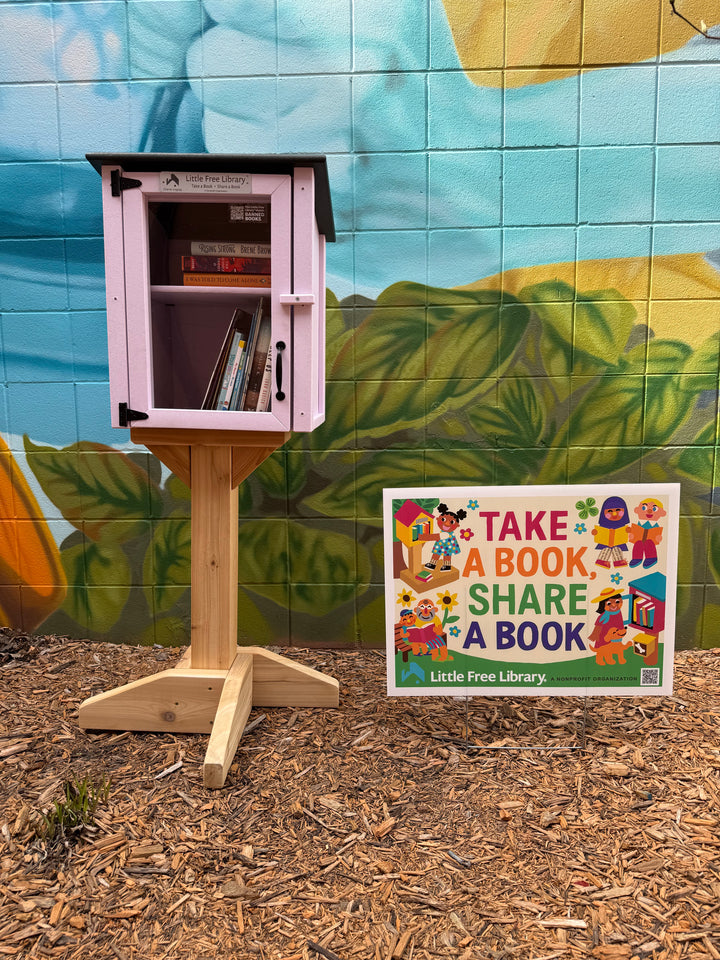 Indoor or Mobile Library Stand