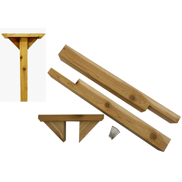 Library Post with Topper Kit – Little Free Library