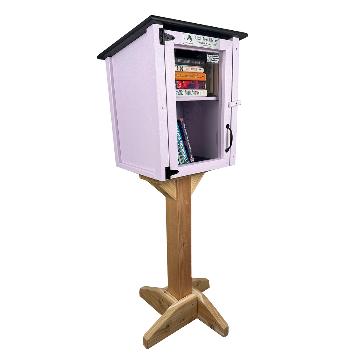 Mini Library Standee Indoor or Mobile Library Stand – Little Free Library