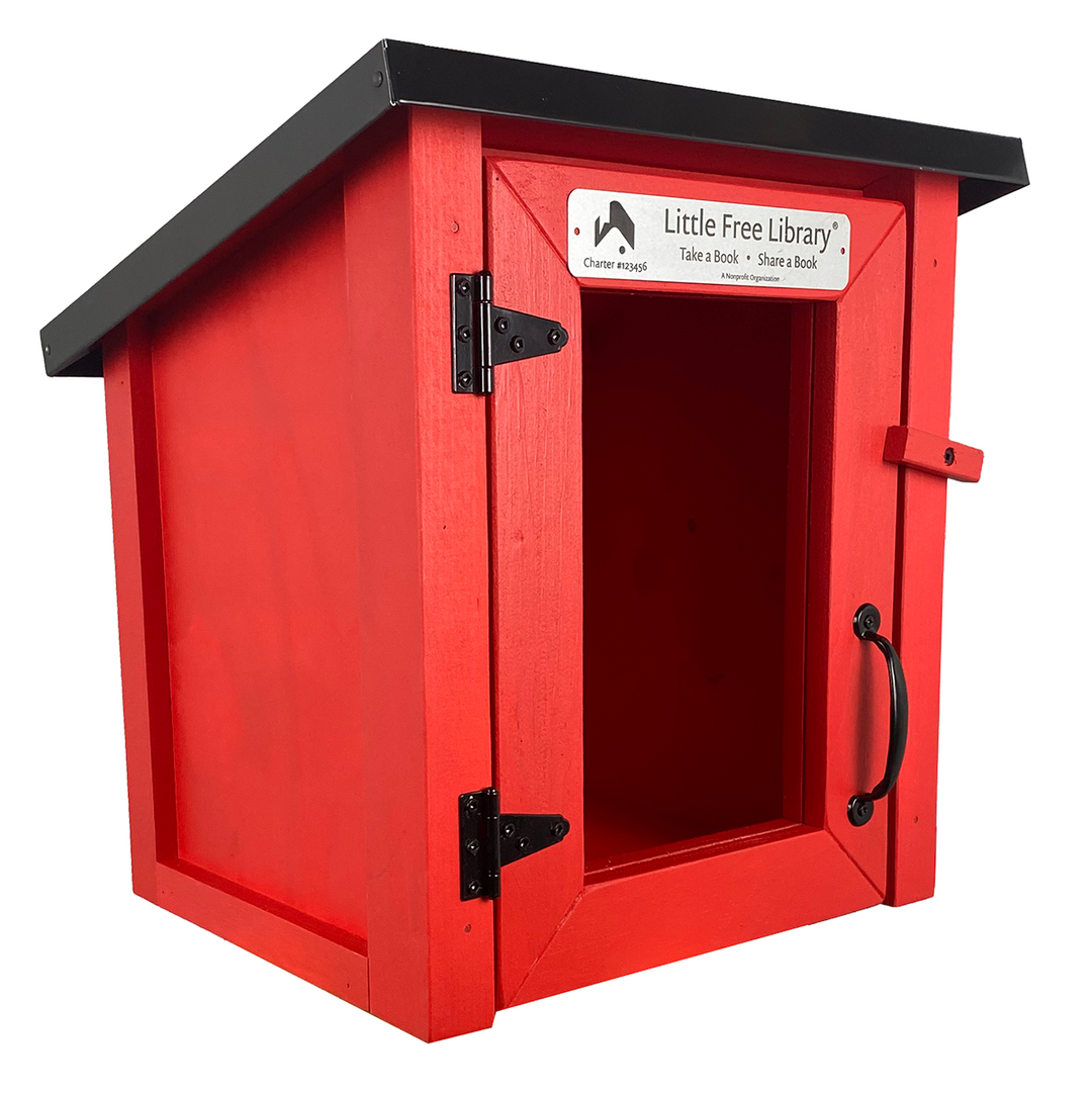 Mini Shed Red Little Free Library
