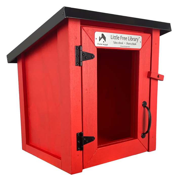 Mini Shed Red Little Free Library