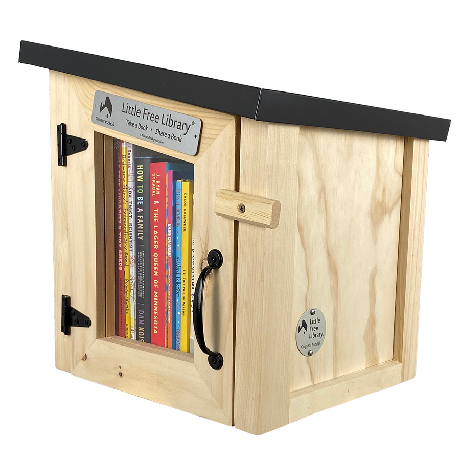 Mini Modern Little Free Library