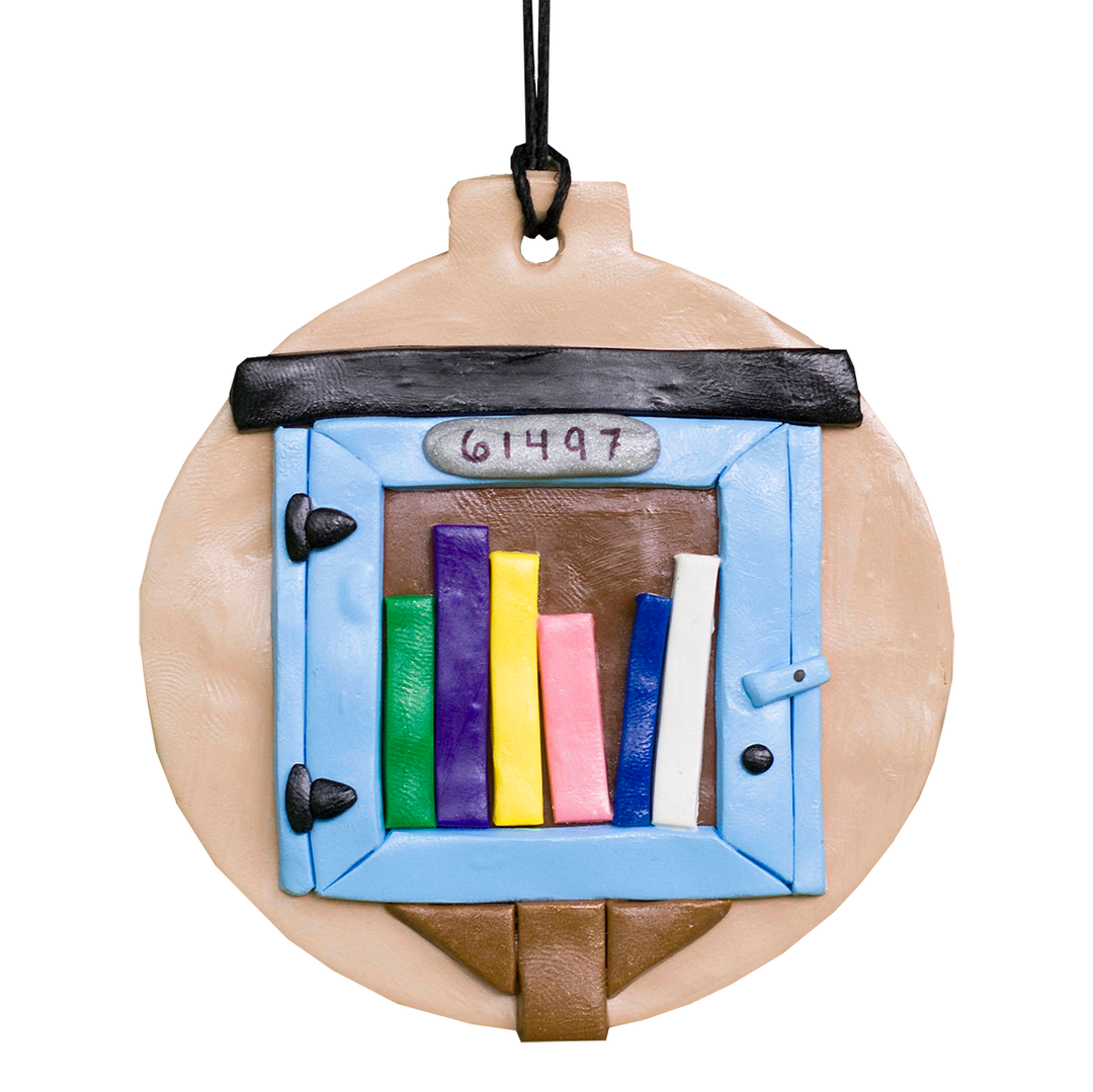 Little Free Library Custom Ornament