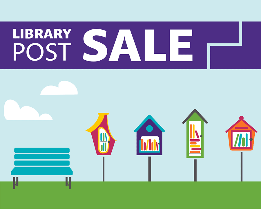 Little Free Library | Library Post Sale