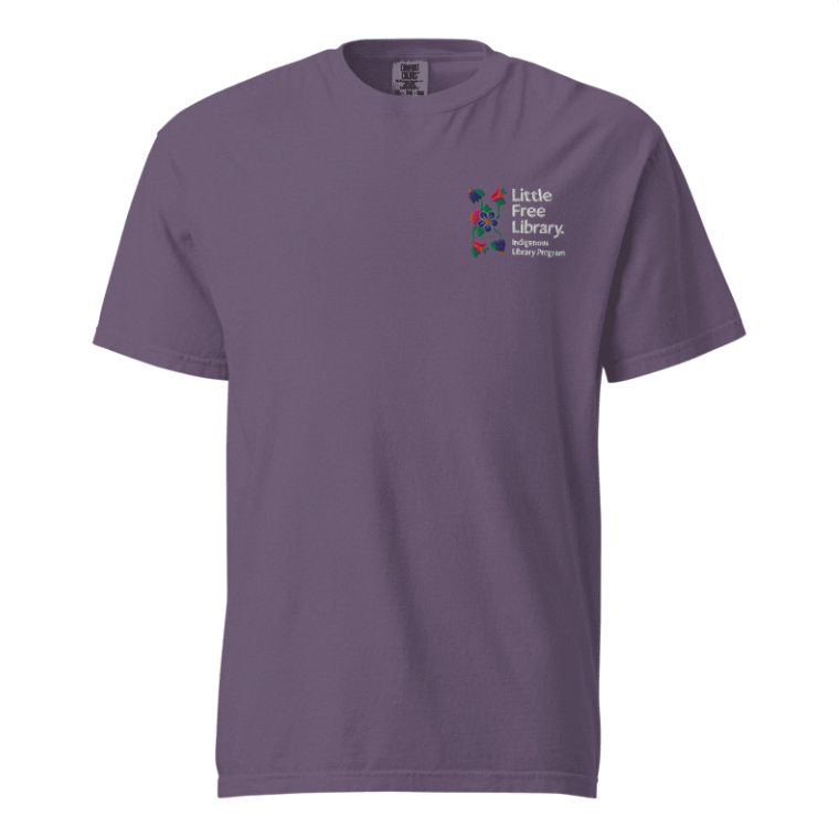 Floral-Embroidered Heavyweight Tee