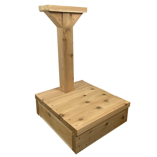 Step Stool Library Post and Topper – Little Free Library