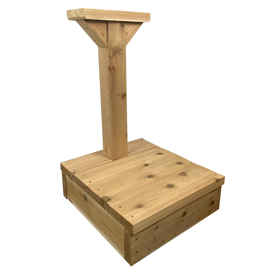 Step Stool Library Post and Topper – Little Free Library