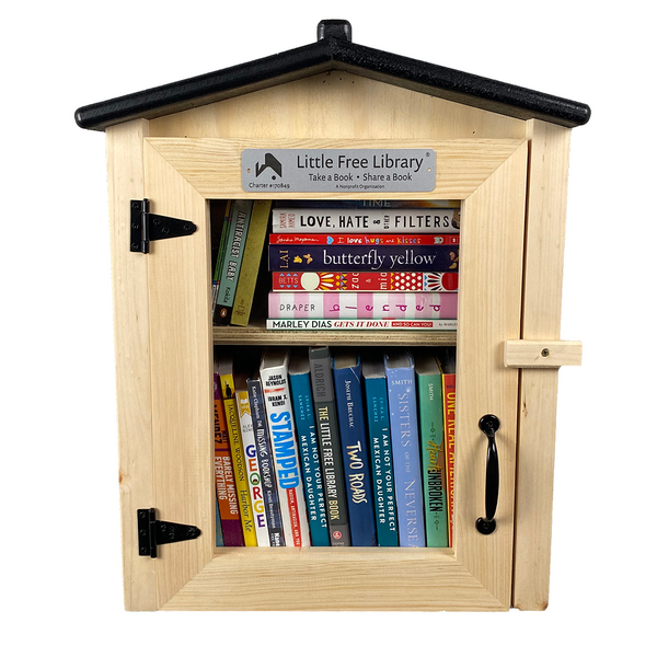 Two Story Book Nook Unfinished Little Free Library