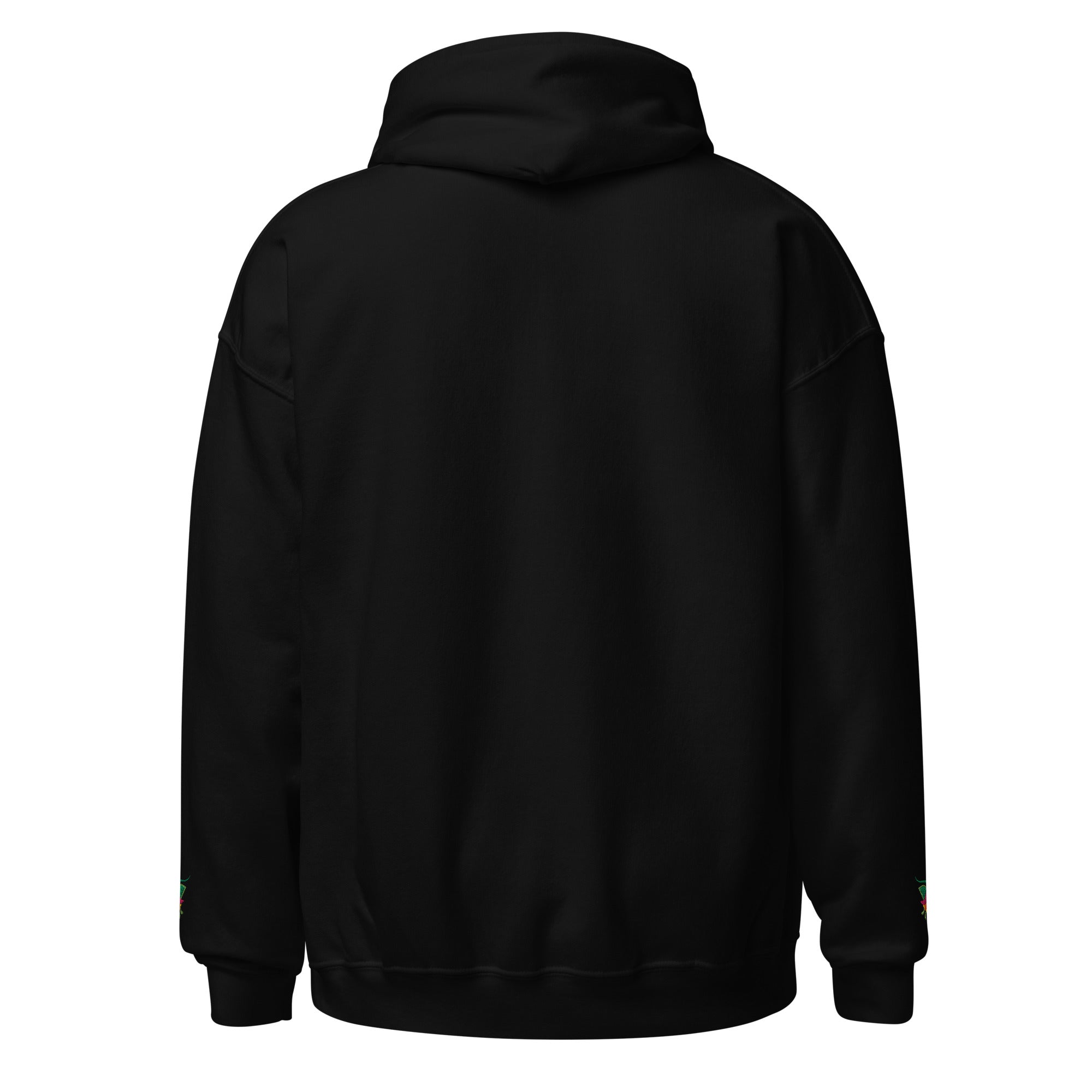 Floral-Embroidered Hoodie Sweatshirt – Little Free Library
