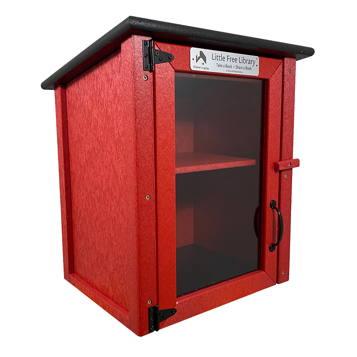 Composite Two Story Red Kit Little Free Library