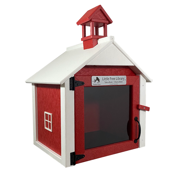 Composite Schoolhouse Little Free Library