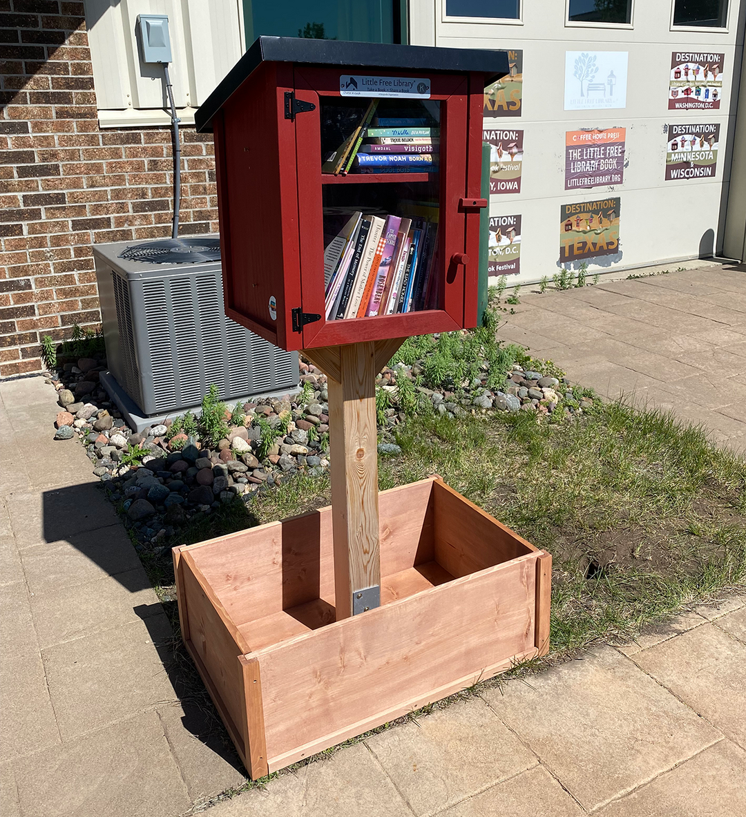 Add On Garden Bed – Little Free Library Add On Garden Bed – Little Free Library