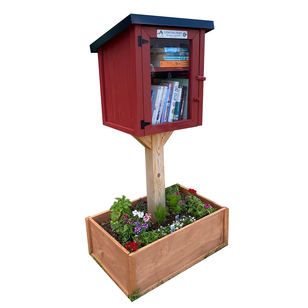 Add On Garden Bed – Little Free Library Add On Garden Bed – Little Free Library