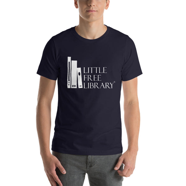 Little Free Library Navy Shirt