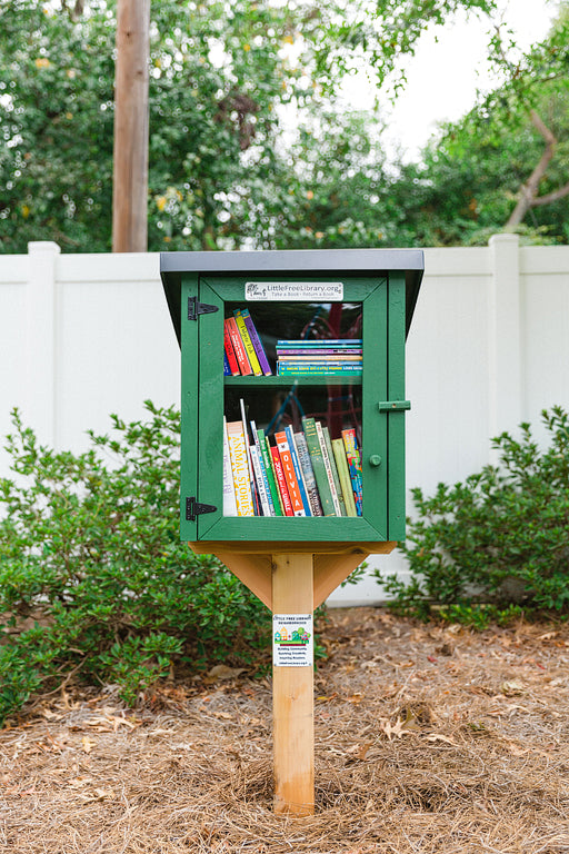 Library Post with Topper Kit – Little Free Library