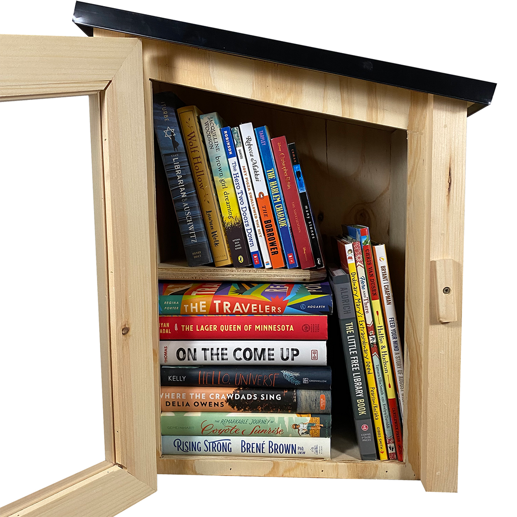 Two Story Modern Unfinished Little Free Library Etsy