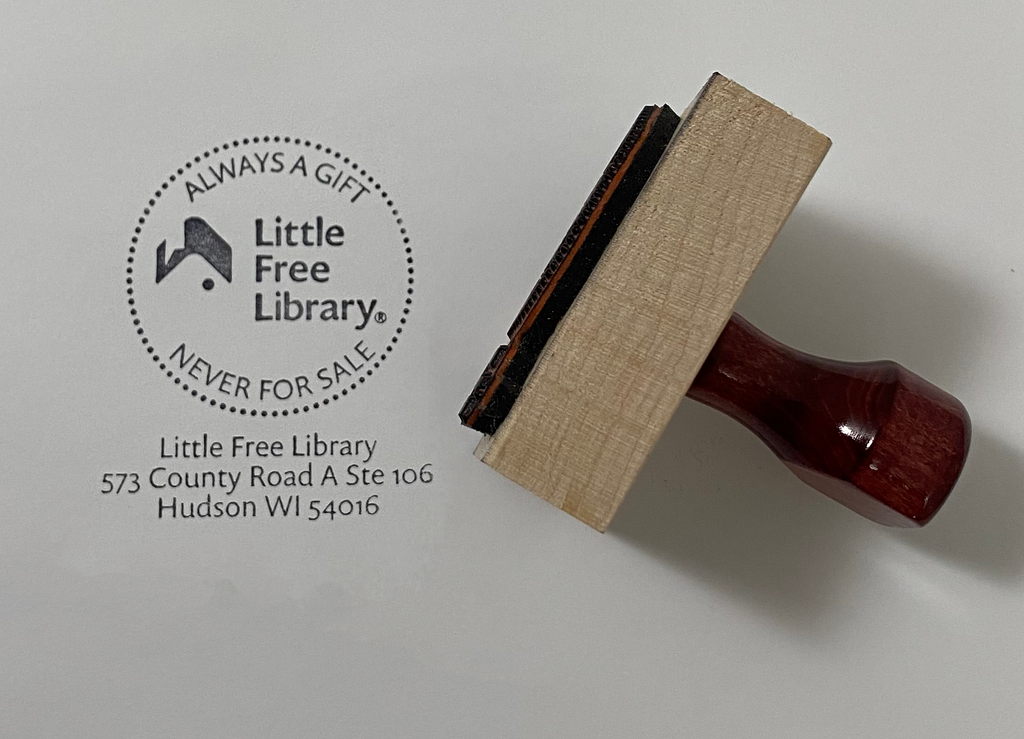 Customizable Artisan Stamp – Little Free Library