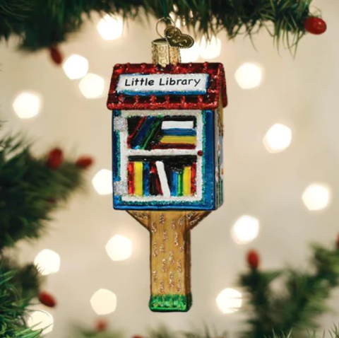 Little Free Library Ornament