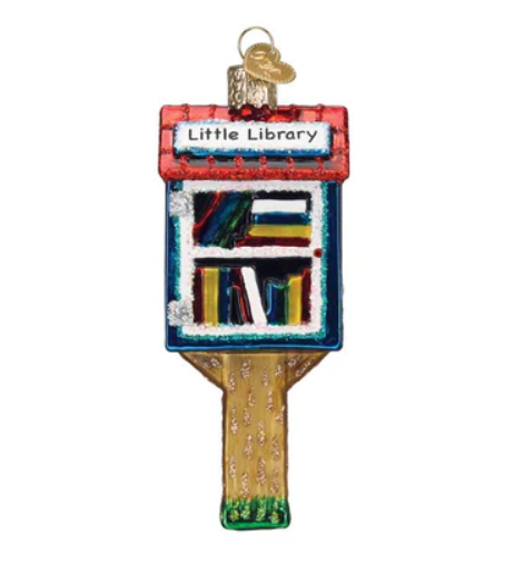 Little Free Library Ornament