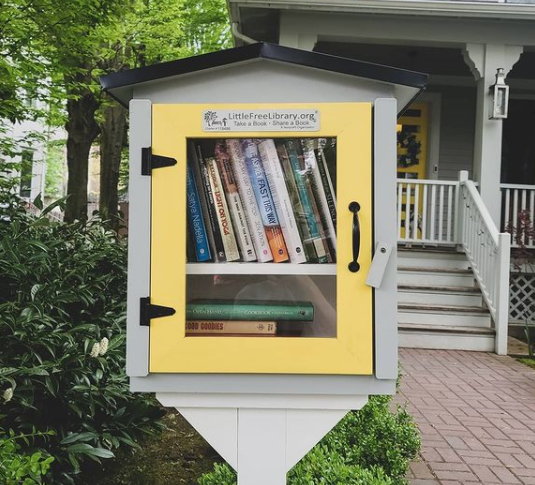 Two Story Gable Unfinished Little Free Library