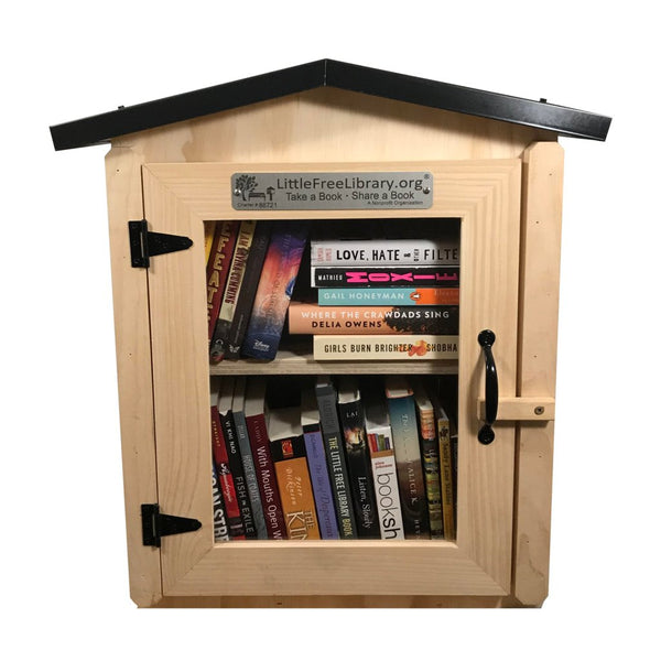 Two Story Gable Unfinished Little Free Library box